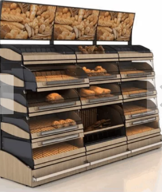 Хлебный стеллаж пристенный (Тип1) Modern Expo - 1