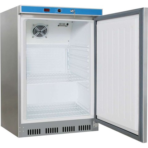 Шкаф холодильный барный Stalgast, 120 л, нержавеющая сталь, 880175