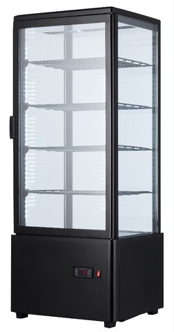 Шкаф-витрина холодильная REEDNEE RT98L black