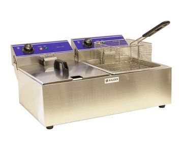 Фритюрниця RAUDER CEF-10+10B