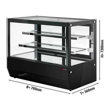 Кондитерская витрина GGM GASTRO TKVH700