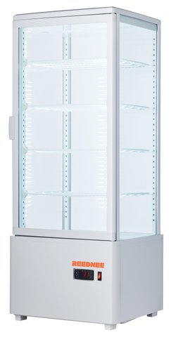 Шкаф-витрина холодильная REEDNEE RT98L white