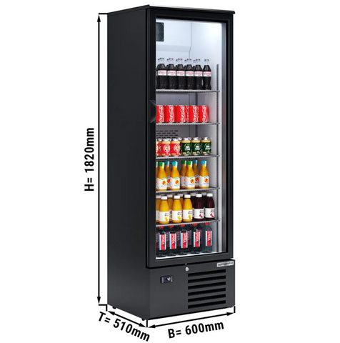 Шафа холодильна демонстраційна GGM GASTRO BGSI280