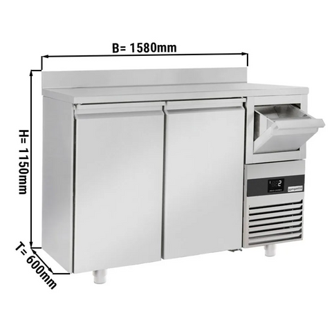 Холодильний стіл для бару GGM Gastro BGKF156DN