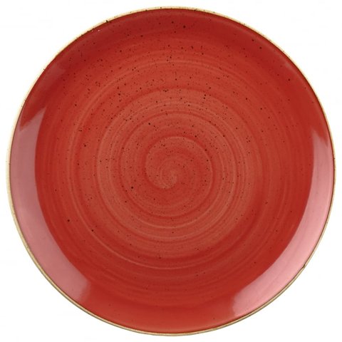 SBRSEV121 Тарелка круглая 32,4 см серия "Stonecast Berry Red"