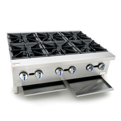 Плита газовая GoodFood GPBG6 (AMERICAN LINE)