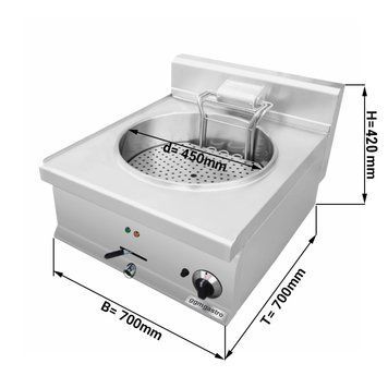 Фритюрница GGM Gastro EFFK700-EN