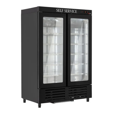 Шкаф холодильный демонстрационный GGM GASTRO KSSC148