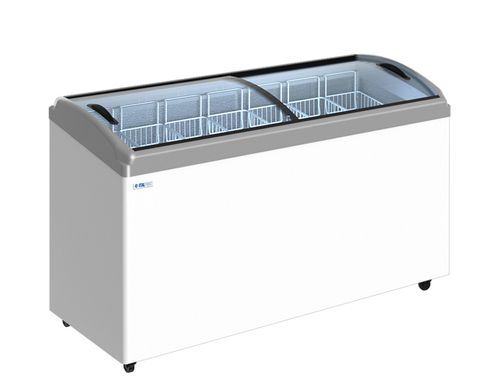 Морозильный ларь ITALFROST СF600С с гнутыми стеклами - 1