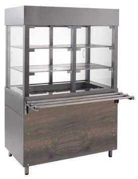 Кондитерська вітрина КИЙ-В ВХК-1200 Декор