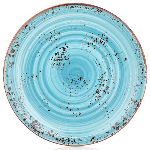 HA-IN-ZT-19-DZ Тарелка круглая 19 см, цвет голубой (Infinity), серия "Harmony"