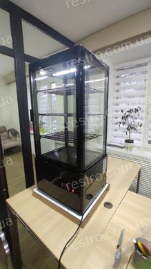 Витрина холодильная HURAKAN HKN-UPD78B BLACK