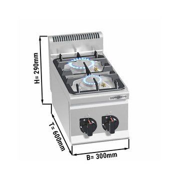 Плита газова GGM Gastro GHB363P