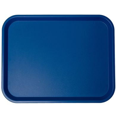 594184 Таця прямокутна синя 45,6х35,6 см