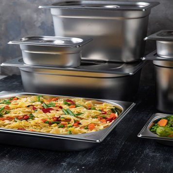 231160 Гастроємність без ручок 1/1, 530x325 мм h 65 мм перфорована, серія "FOOD line"