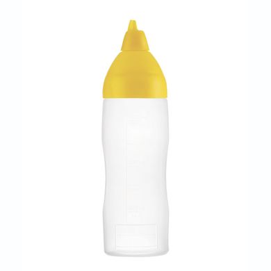05554 Пляшка для соусу 350 мл (жовта)