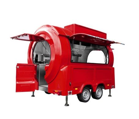 Mobile Kitchen / Food Truck GGM - Thema: Фаст фуд MFO-FF2-R Imbisswagen - Grundausstattung