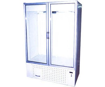 Холодильна шафа 0.8 ШХС Айстермо (Україна) (скляні двері)