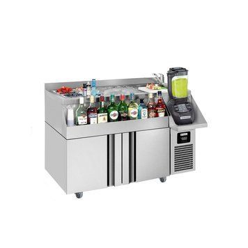 Барный холодильный стол BGKF150 GGM Gastro