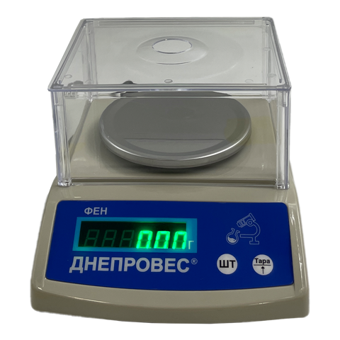 Весы высокоточные лабораторные ДНЕПРОВЕС ФЕН-Л-600