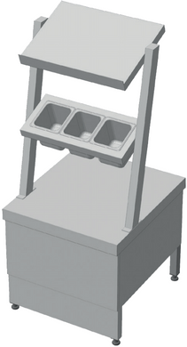 Прилавок-стойка для столових приборів ЭФЕС FRIGATA
