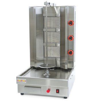 Аппарат для шаурмы газовый с двигателем GoodFood SM3MG