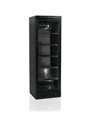 Холодильный шкаф CEV425/R600 Tefcold (черный)