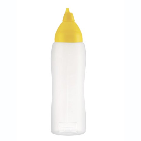 05557 Пляшка для соусу 1000 мл (жовта)