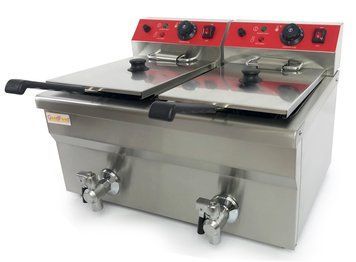 Фритюрниця GoodFood EF12A2 з краном + Безкоштовна доставка на відділення НП