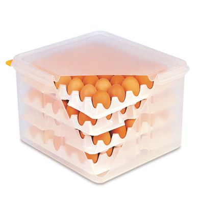 00378 Ємкість для зберігання яєць з кришкою 354х325х200 мм з поліпропілену (GN 2/3)