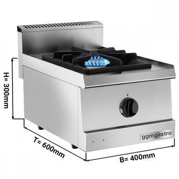 Плита газова GGM Gastro GHK4631