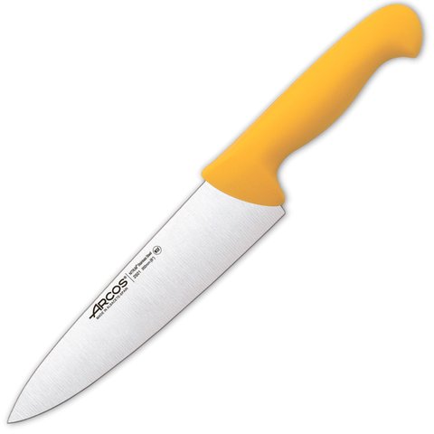 292100 Нож поварской 200 мм серия "2900" желтый