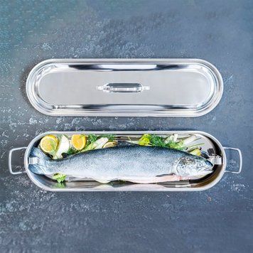 50440 Рибник з кришкою і грилем 40x19x11 cm, 10,05 л