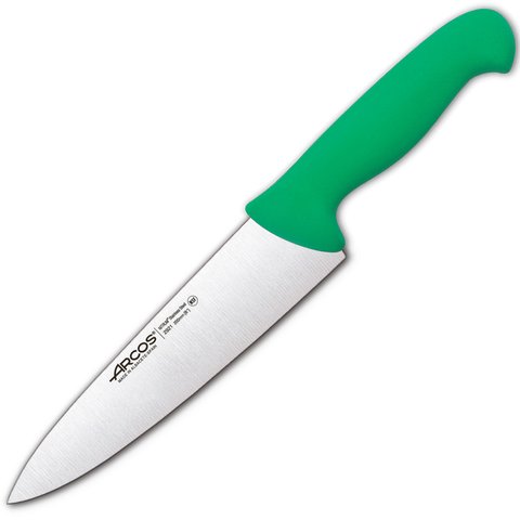 292121 Нож поварский 200 мм серия "2900" зеленый