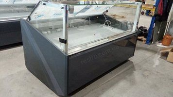 Витрина холодильная FGL160 Juka (рестайлинг) серая