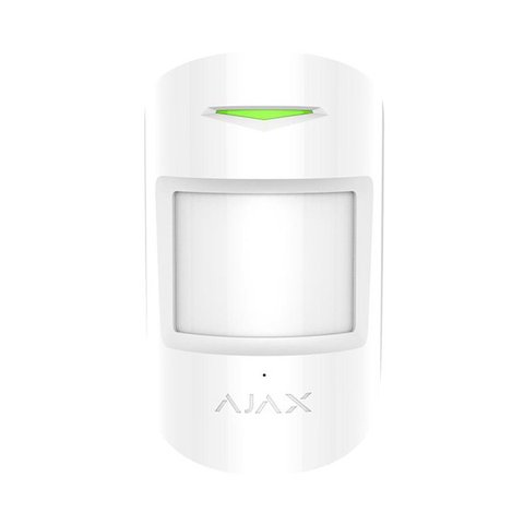 Датчик руху і розбиття скла Ajax CombiProtect White + Безкоштовна доставка