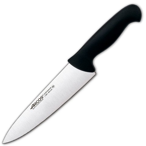 292125 Нож поварской 200 мм серия "2900" черный