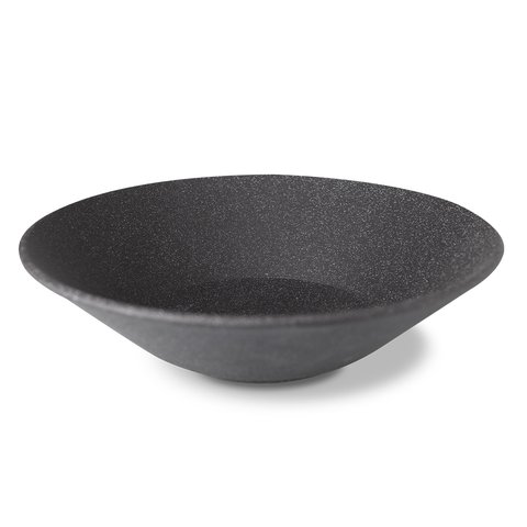 G9Q1927 Салатник d 27 см, 1,100 л, колір чорний, серія "Granit" (без глазування)