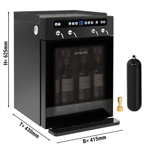 Холодильник для вина / Диспенсер для вина GGM GASTRO WDA4