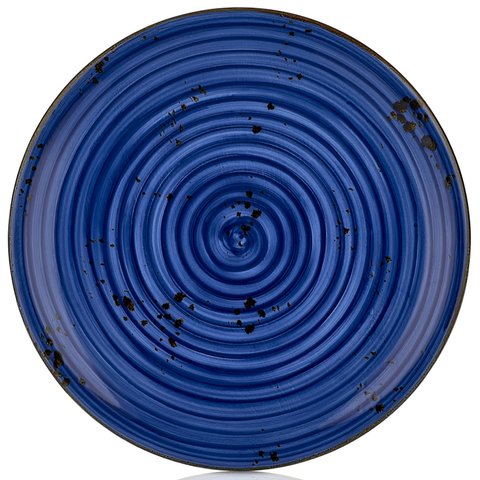 HA-EN-ZT-27-DZ Тарілка кругла 27 см, колір синій (Enigma), серія "Harmony"
