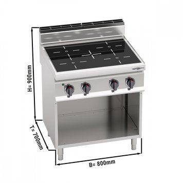 Плита индукционная GGM Gastro EDB879P-N