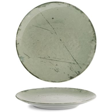 ISC2121-K0010 Тарелка круглая 21 см серия "Isabelle" декор "Stone Green"