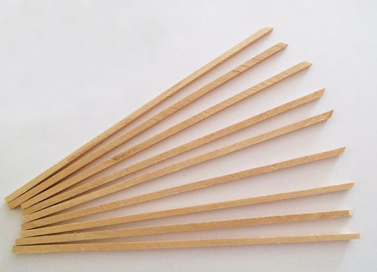 Палички для корн догів дерев'яні (1000 шт) S200
