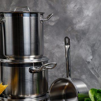 303232 Каструля висока з кришкою 32х32 см, 24 л, серія "Resto Range"