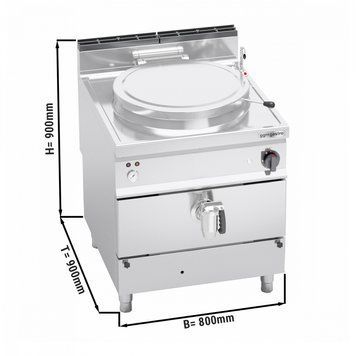 Котел харчоварильний GGM Gastro GKB899HI150