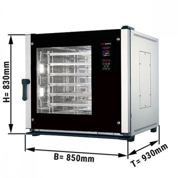 Пароконвектомат GGM Gastro BB646N