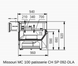 Кондитерская витрина Missouri MC 100 patisserie СН SP 092-DLA 2500 Технохолод - 2