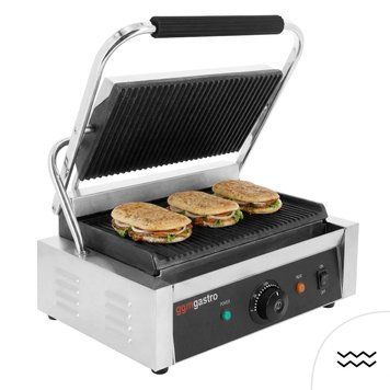 Гриль контактний GGM Gastro KGKB200N