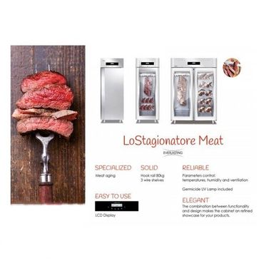 Шкаф для созревания мяса STG MEAT 700 INOX (AC9500)