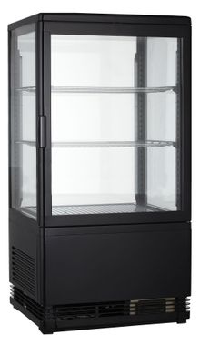 Вітрина холодильна GoodFood RT58L Black + Безкоштовна доставка на відділення НП